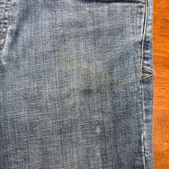 prAna Breathe Men's Jeans Size 34 Blue Denim Relaxed Fit Cotton Spandex Blend - Picture 3 of 14